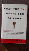 What the CEO Wants You to Know by Ram Charan - Book Cover